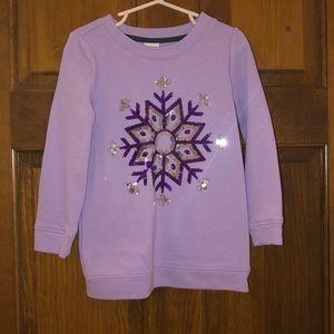 Gymboree, size 4 (XS) sweatshirt with sequins